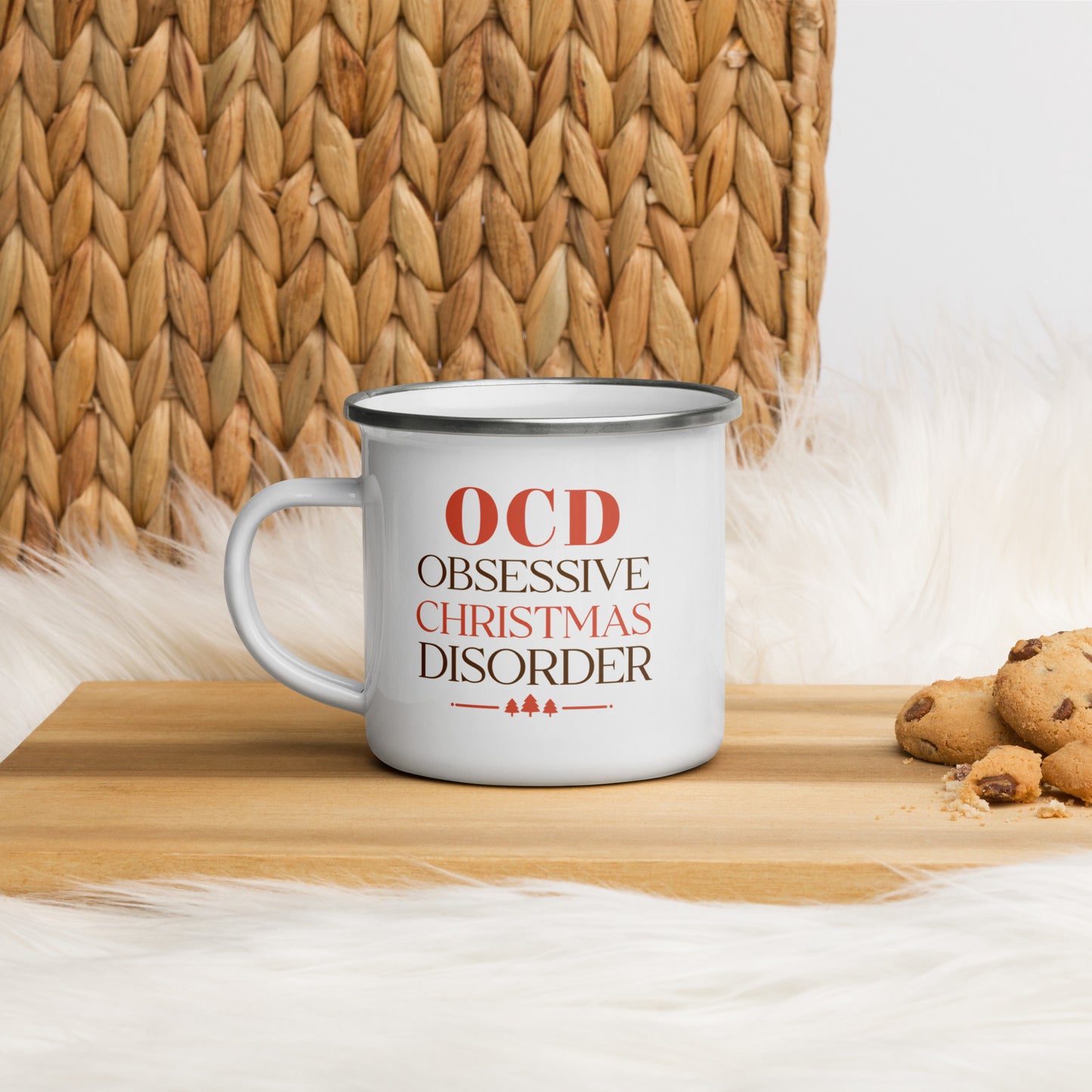 OCD Enamel Mug