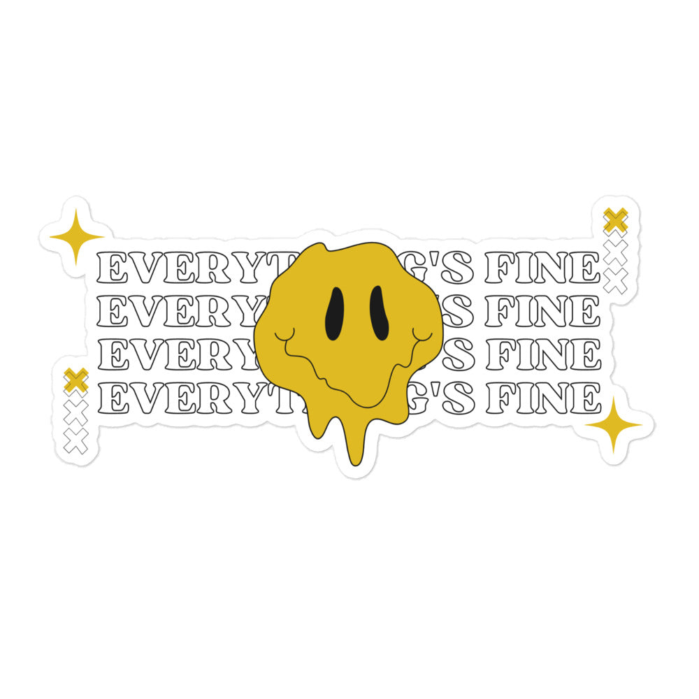 Everything's Fine stickers