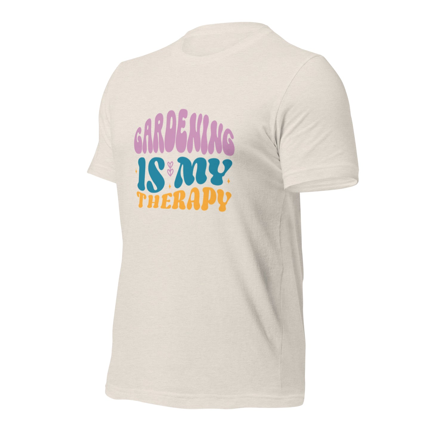 Gardening is my therapy t-shirt